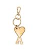 Ami Alexandre Mattiussi Ami De Coeur Keyring - Golden - Thumbnail 1