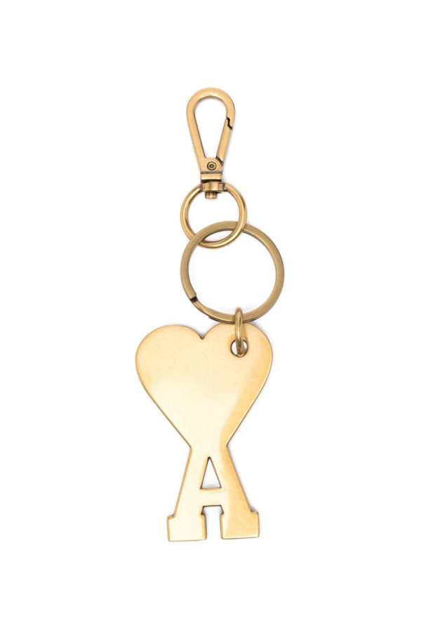 Ami Alexandre Mattiussi Ami De Coeur Keyring - Golden