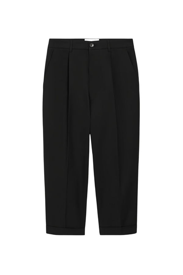 Ami Alexandre Mattiussi Cotton Trousers - Black