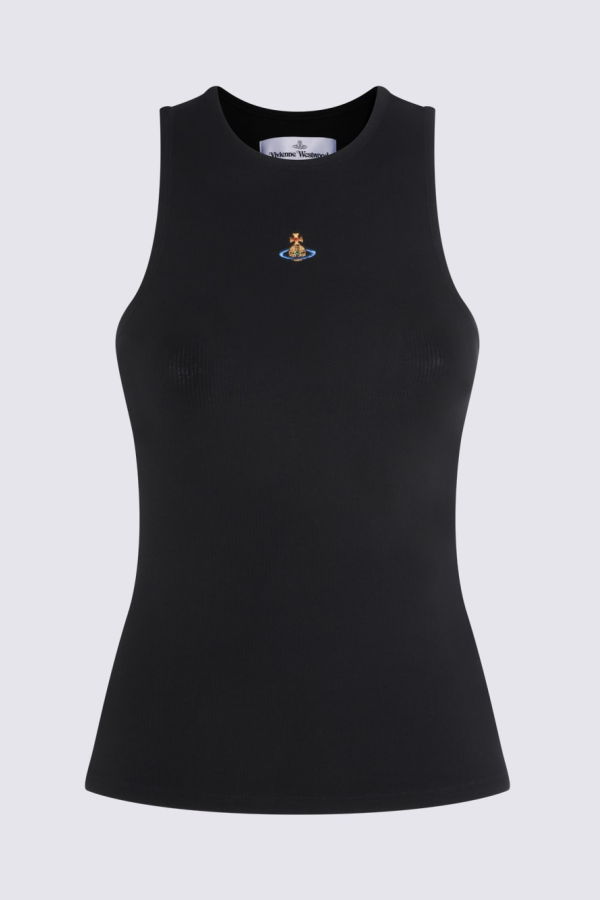 Vivienne Westwood Cotton Tank Top - Black