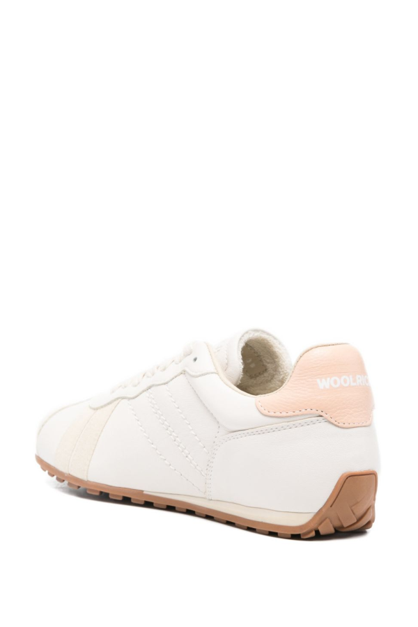 Woolrich Flat Leather Sneakers - White