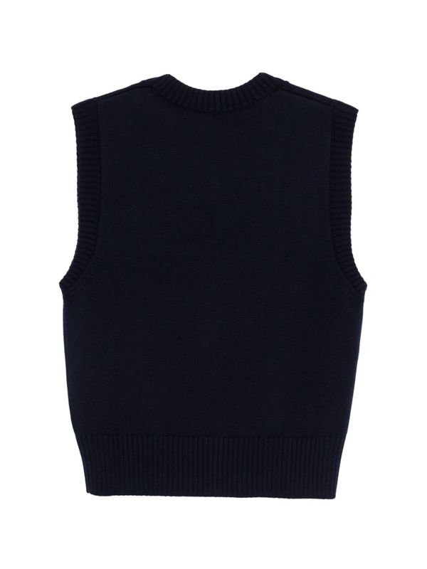 Ami Alexandre Mattiussi Ami De Coeur Sweater Vest - Blue