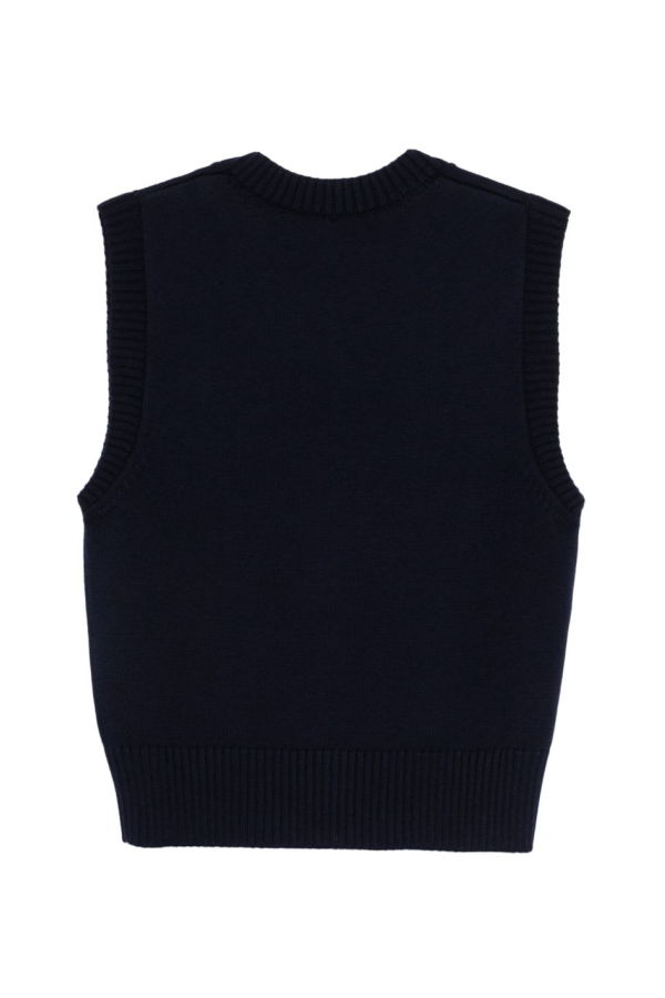 Ami Alexandre Mattiussi Ami De Coeur Sweater Vest - Blue