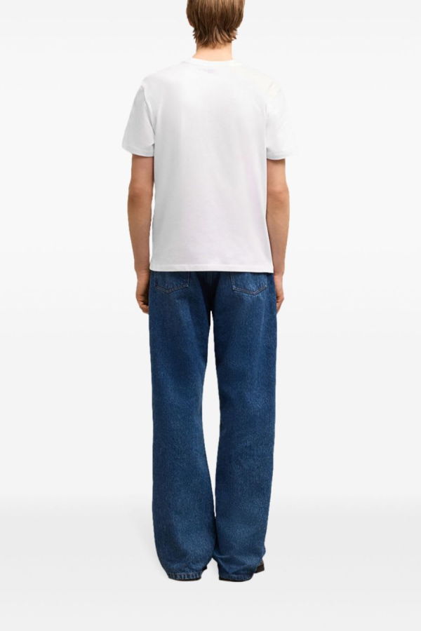 Ami Alexandre Mattiussi Ami De Coeur Cotton T-Shirt - White