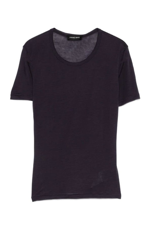 Anine Bing T-Shirt Top - Blue