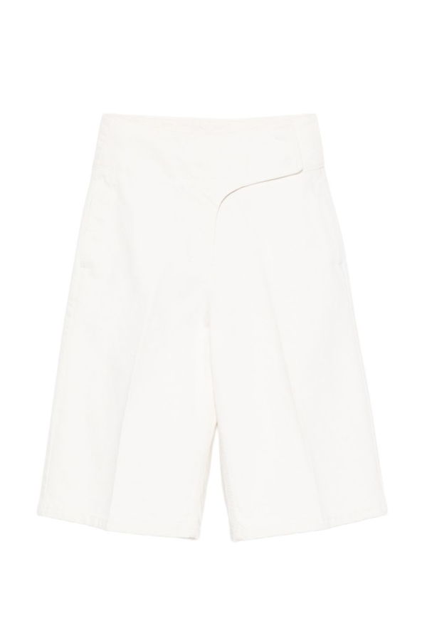 Ami Alexandre Mattiussi Cotton Bermuda Shorts - Beige