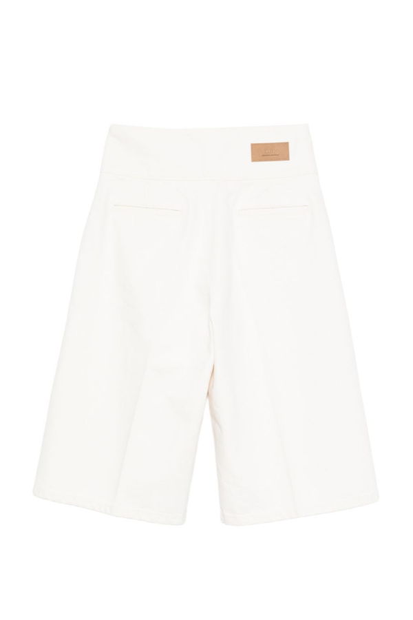 Ami Alexandre Mattiussi Cotton Bermuda Shorts - Beige