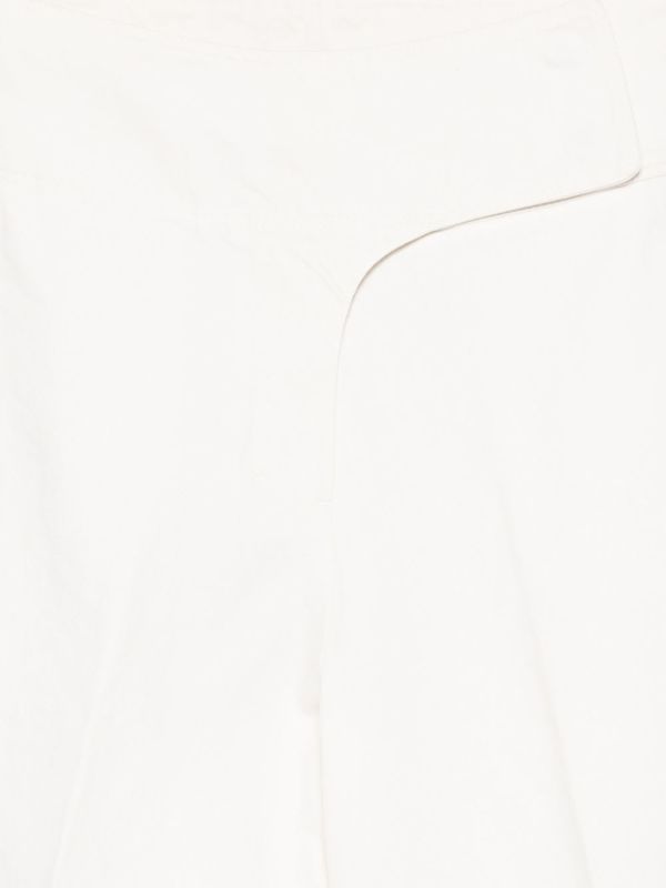 Ami Alexandre Mattiussi Cotton Bermuda Shorts - Beige