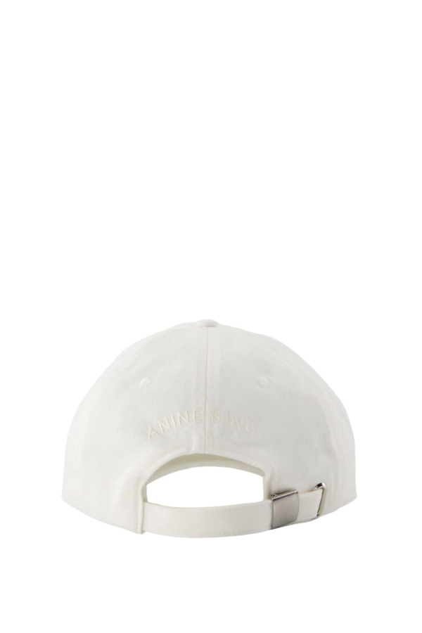 Anine Bing Cap Hat - White