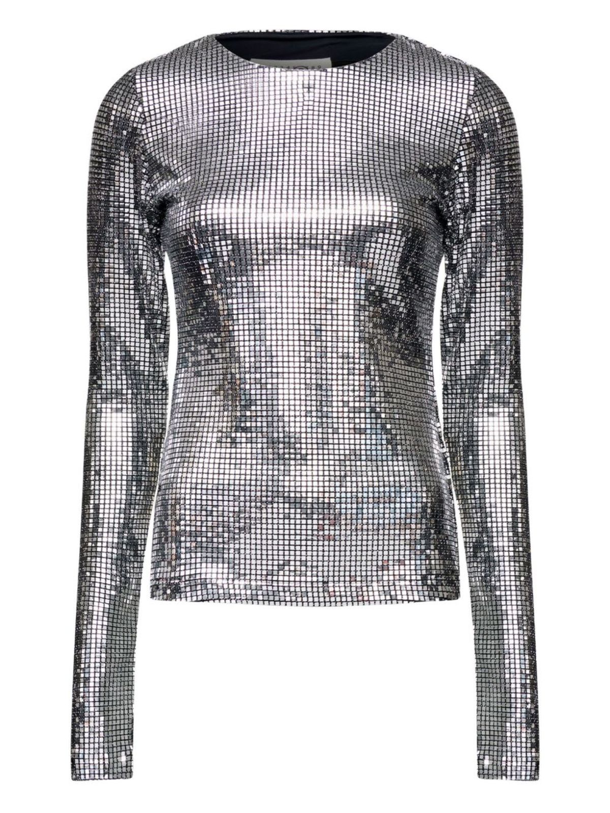 MM6 Maison Margiela Metallized Top - Silver - Image 1 of 4