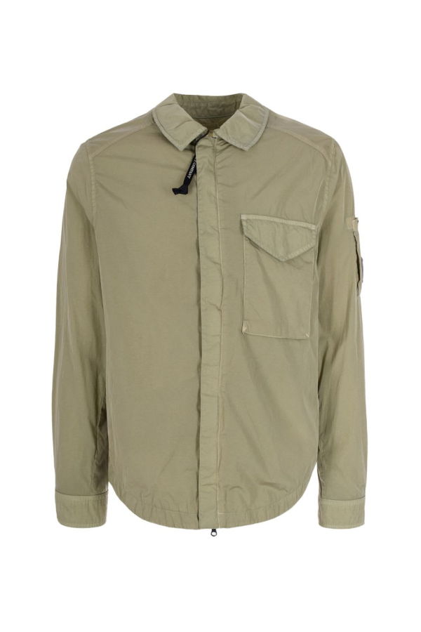 C.P. Company Nylon Overshirt Jacket - Green