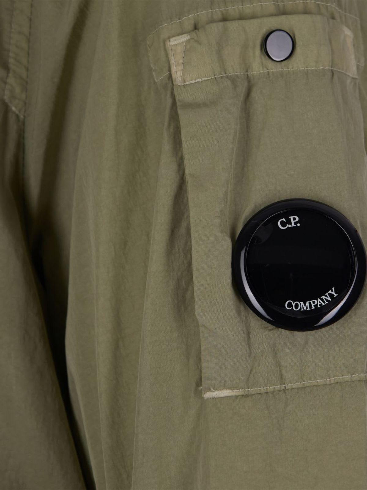 C.P. Company Nylon Overshirt Jacket - Green - Image 3 of 3