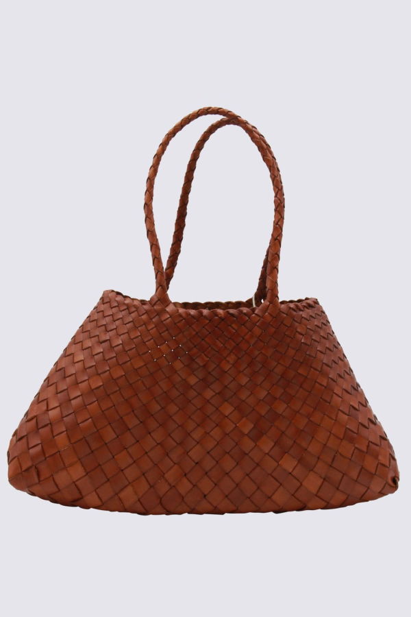 Dragon Diffusion Santa Croce Shoulder Bag - Brown