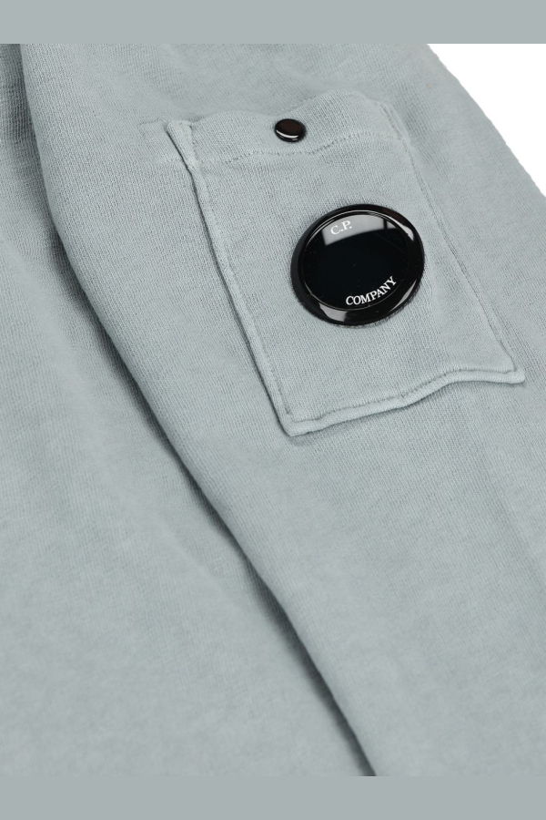 C.P. Company Cotton Sweatshirt - Clear Blue