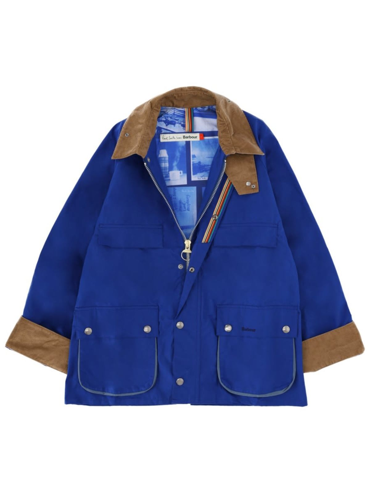 PAUL SMITH Bedale x Barbour Jacket - Blue - Image 3 of 3