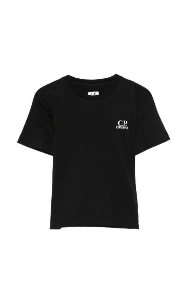 KIDS C.P. Company T-shirt With Logo Top - Black