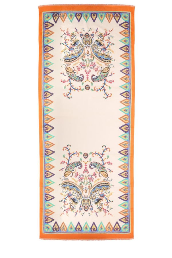 Etro Scarf With Floral Paisley Pattern Scarf