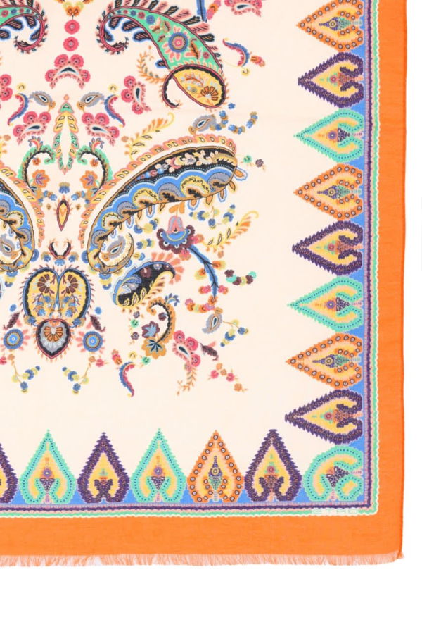 Etro Scarf With Floral Paisley Pattern Scarf