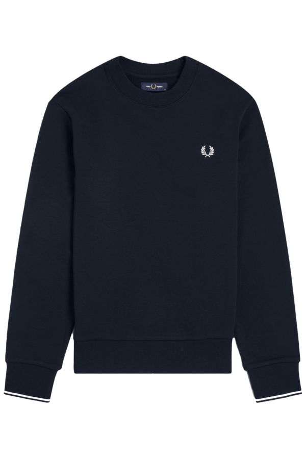 Fred Perry Sweatshirt With Logo - Blue