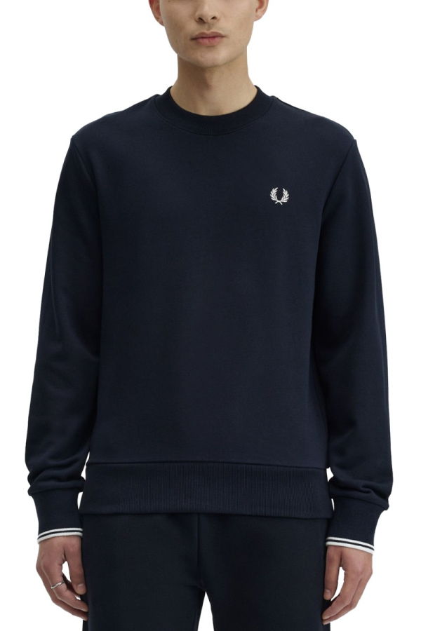 Fred Perry Sweatshirt With Logo - Blue