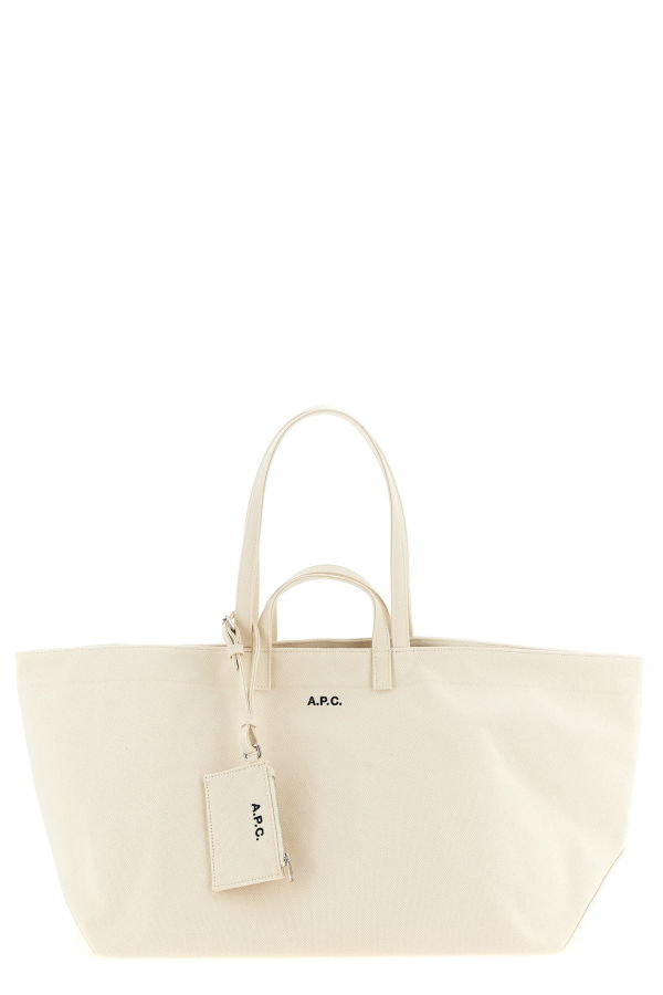 A.P.C. Le Drummer Toile Large Shopping Bag - Beige
