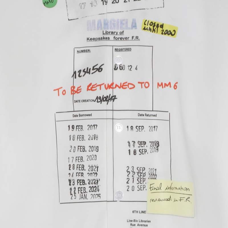 MM6 Maison Margiela White Cotton Shirt - White