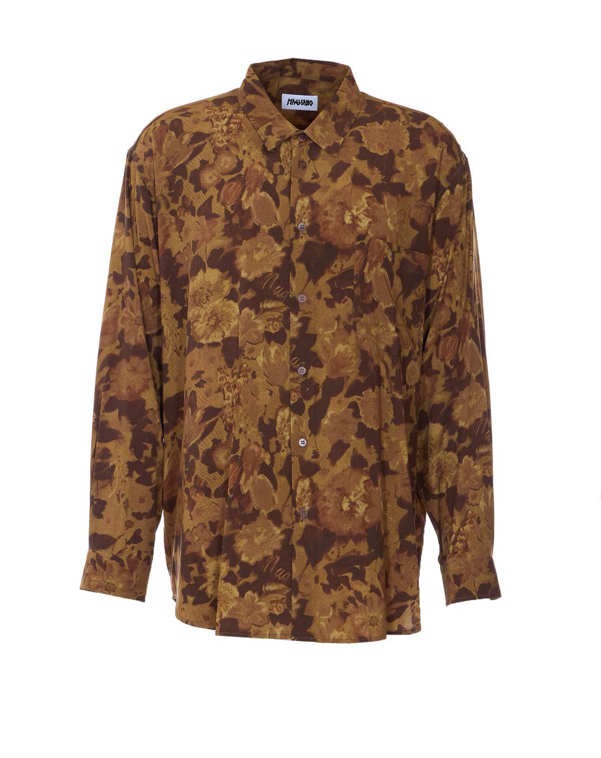 Magliano Dried Flowers Shirt - Brown - Image 1 of 4