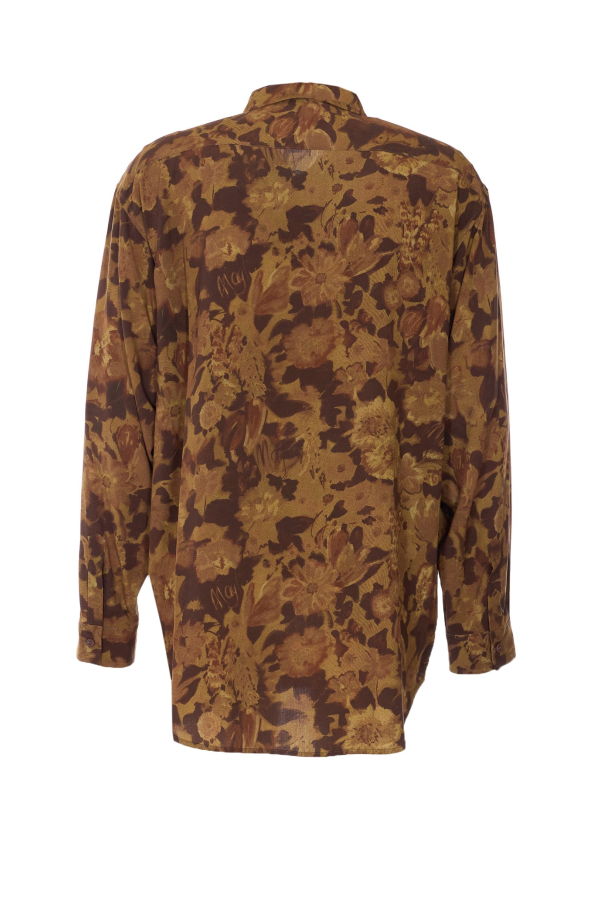 Magliano Dried Flowers Shirt - Brown