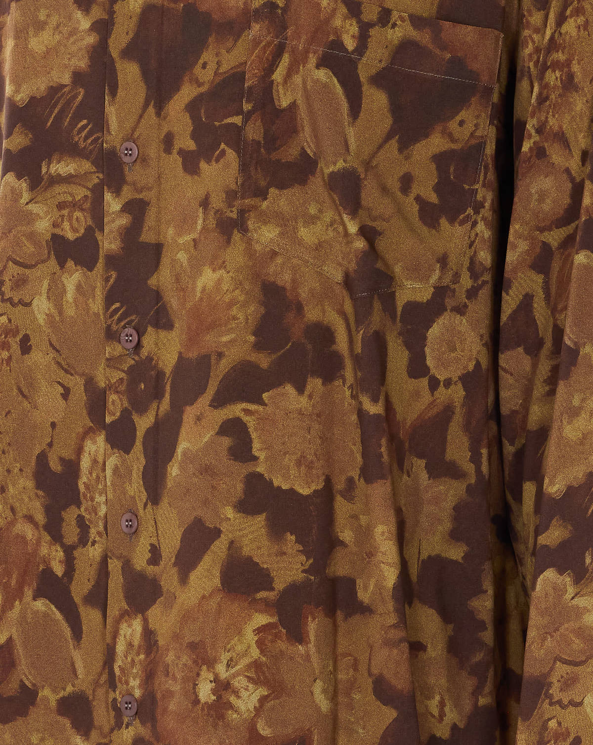 Magliano Dried Flowers Shirt - Brown - Image 3 of 4