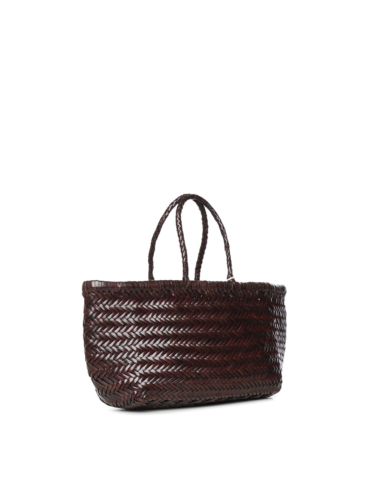 Dragon Diffusion Small Bamboo Triple Jump Tote - Dark Brown | Garmentory