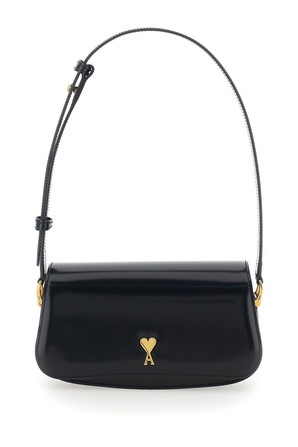 Ami Alexandre Mattiussi Paris Shoulder Bag - Black