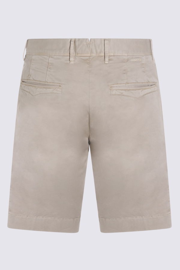Incotex Cotton Shorts - Beige