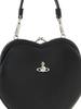 Vivienne Westwood Belle Heart Frame Handbag - Black - Thumbnail 3