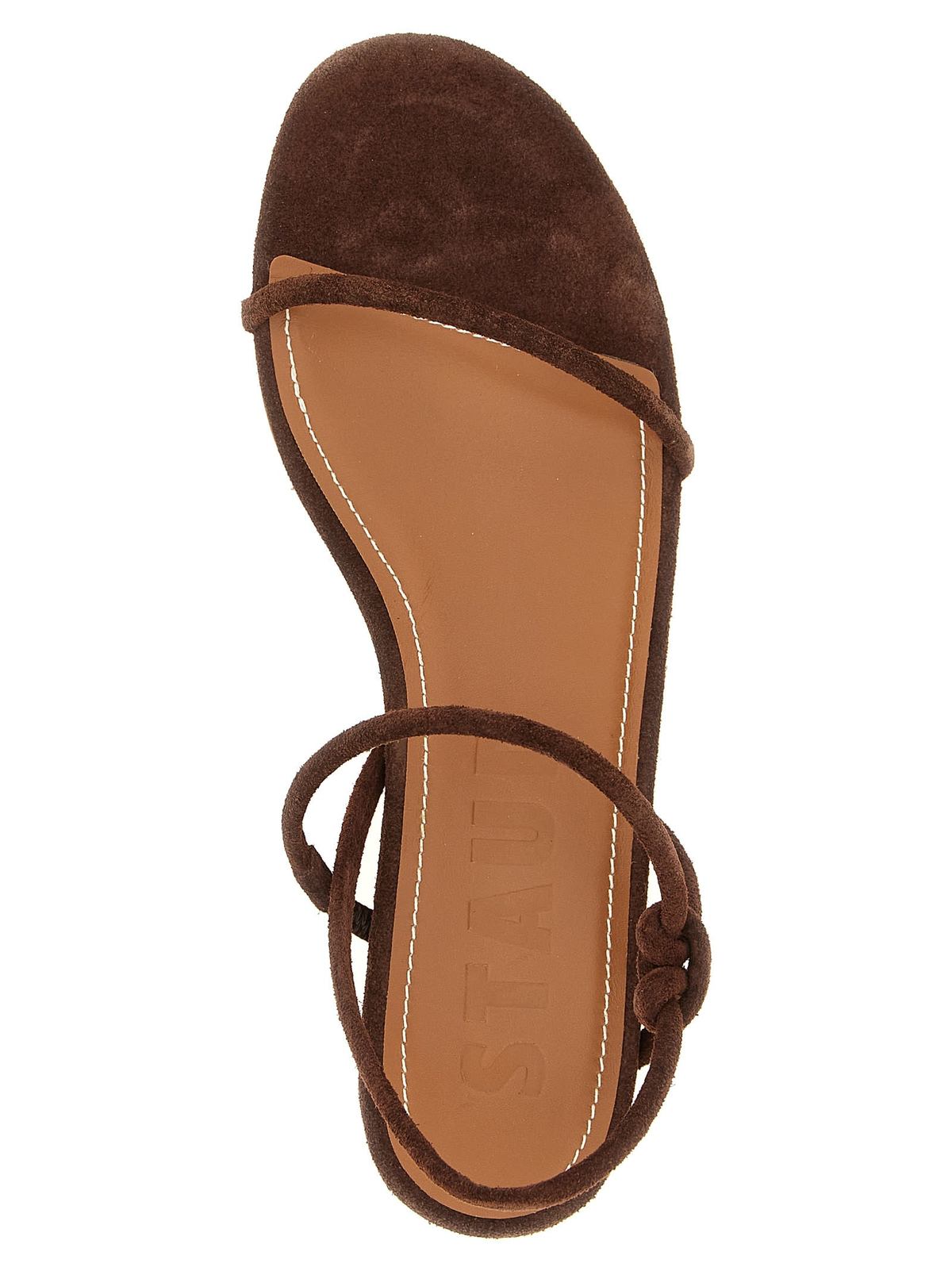 Staud Laurel Sandals - Brown - Image 4 of 4