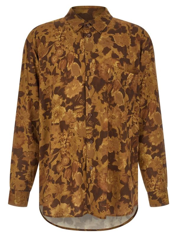 Magliano Dried Flower Shirt - Brown