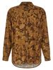 Magliano Dried Flower Shirt - Brown - Thumbnail 1