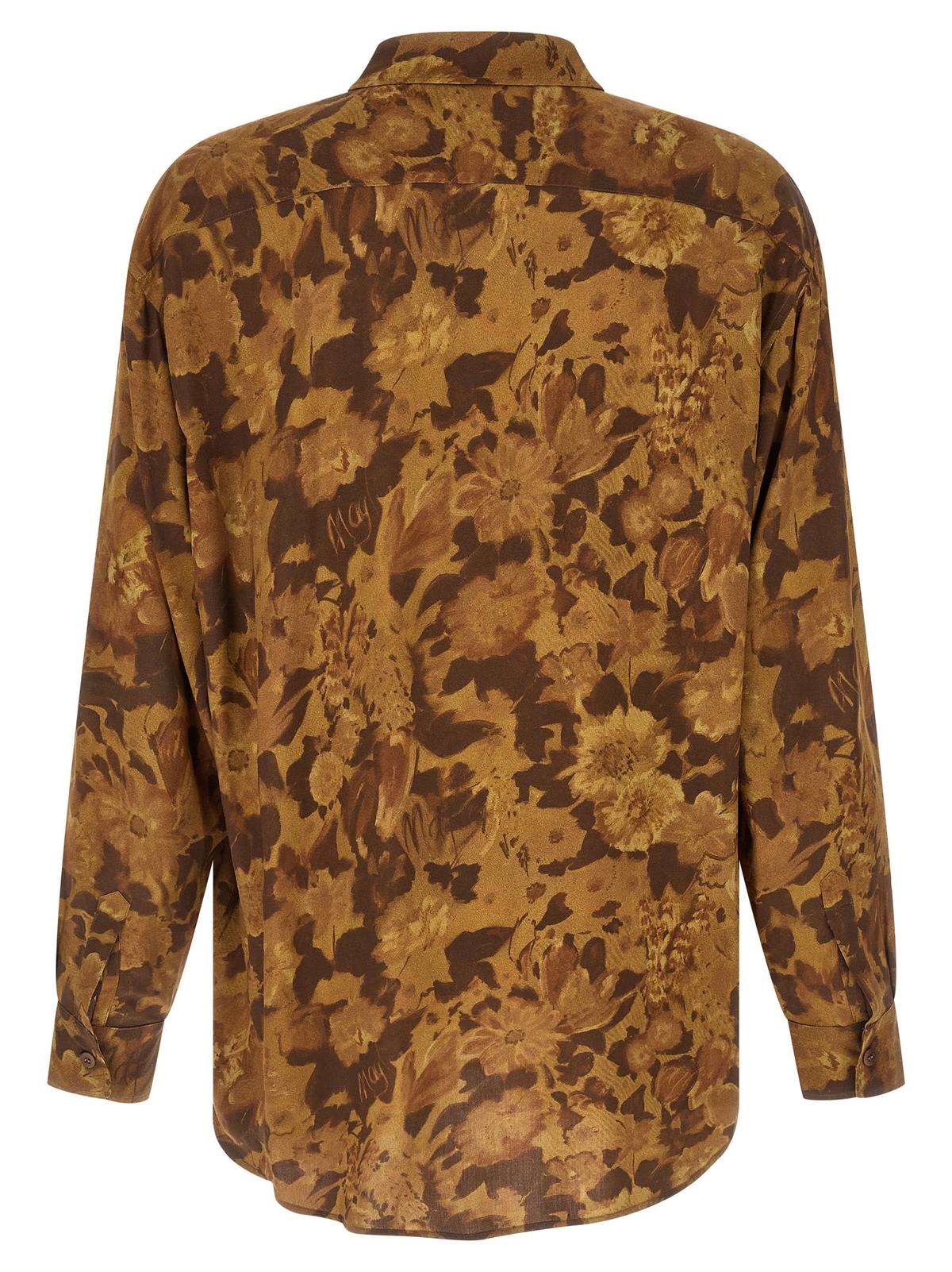 Magliano Dried Flower Shirt - Brown - Image 2 of 4