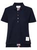thom browne Polo Shirt - Navy - Thumbnail 1