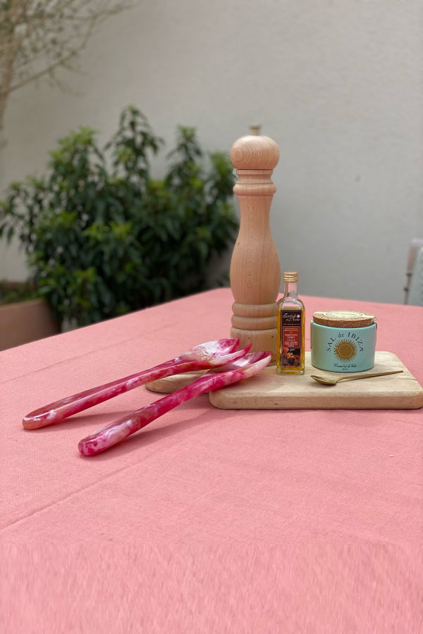 Studio Noticed Pink Salad Servers