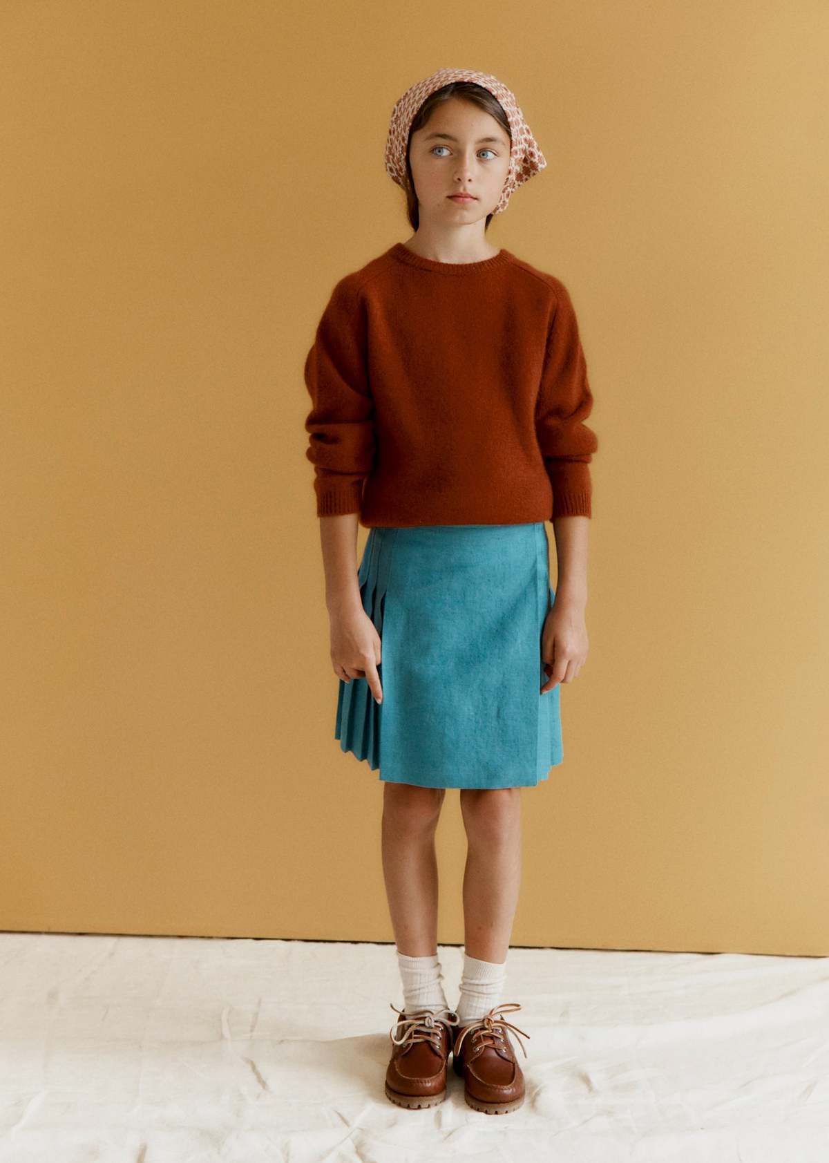 KIDS Caramel Mini Children's Kilt Skirt - Image 1 of 4