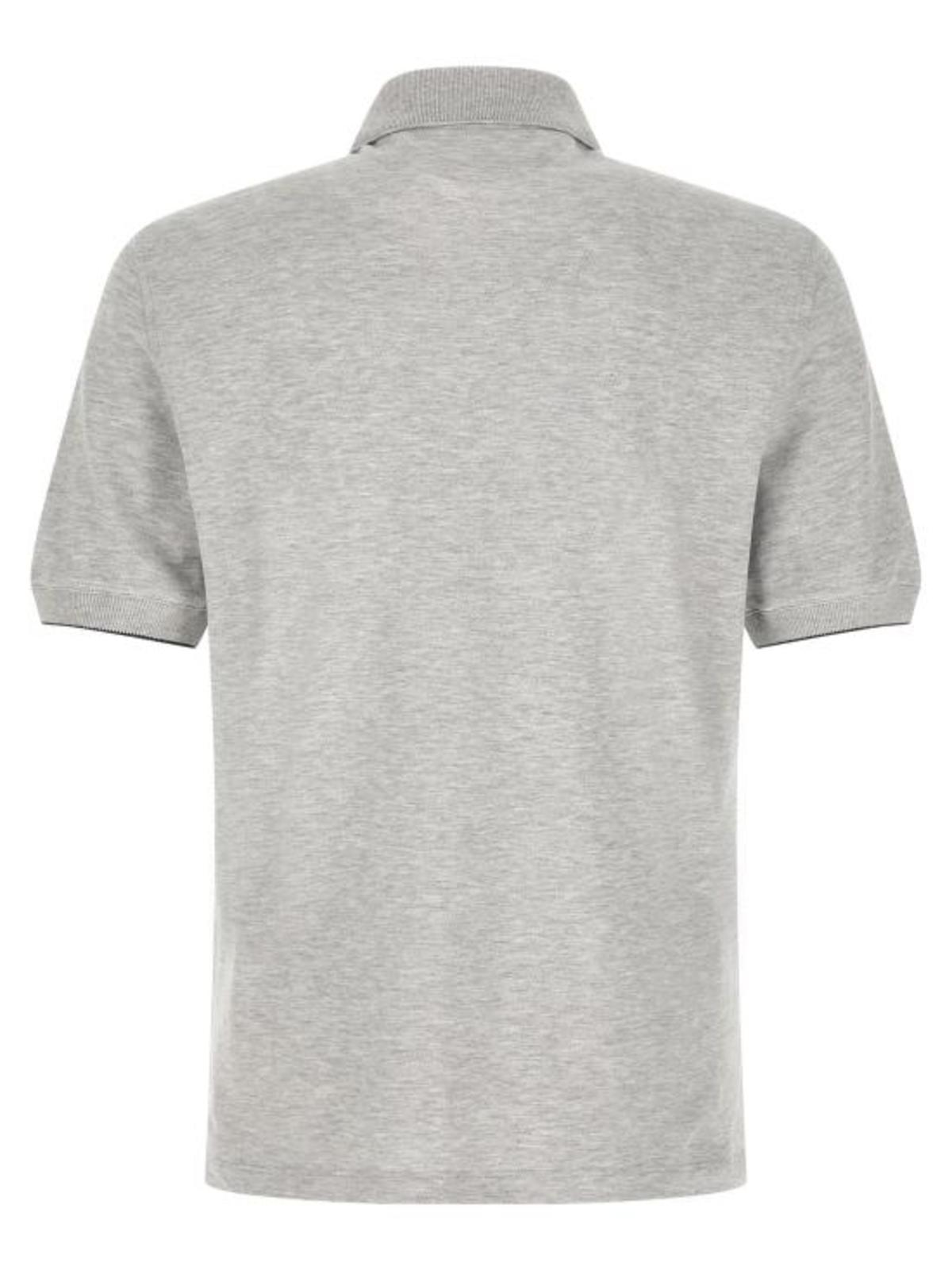 Brunello Cucinelli Polo Shirt - Light Grey - Image 2 of 4
