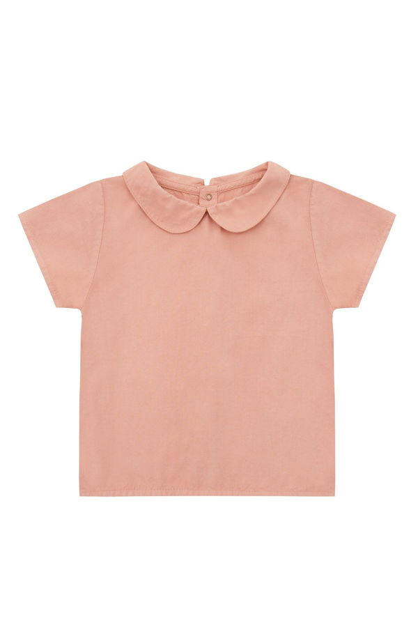 KIDS Vild House of Little Organic Cotton Woven Collared Shirt