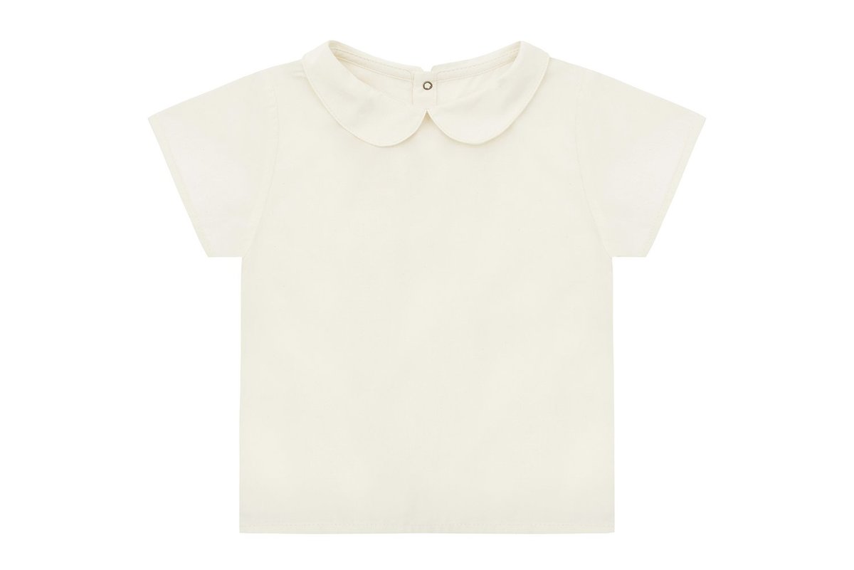 KIDS Vild House of Little Organic Cotton Woven Collared Shirt - Image 2 of 5