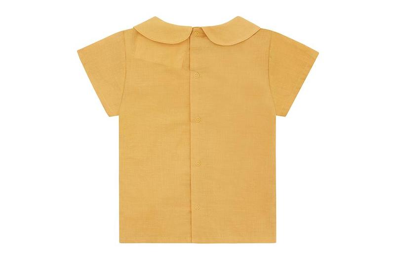 KIDS Vild House of Little Organic Cotton Woven Collared Shirt