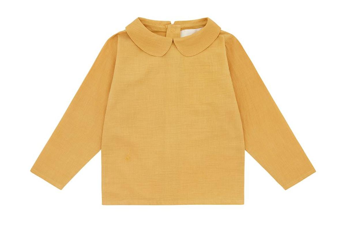 KIDS Vild House of Little Organic Woven Collared Shirt - Image 2 of 3