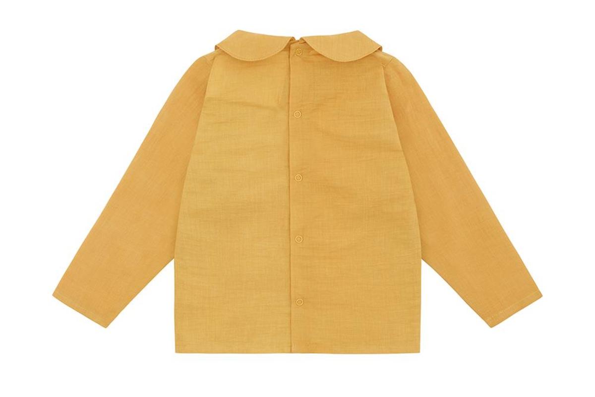 KIDS Vild House of Little Organic Woven Collared Shirt - Image 3 of 3