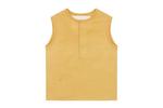 Kids Vild House of Little Organic Woven Sleeveless Top - Mustard Yellow - Thumbnail 1