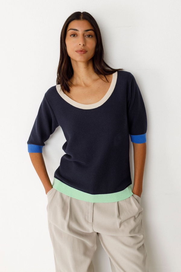 SKFK Lary Tee - Navy