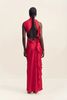 Shona Joy Agnes Draped Ruffled Maxi Dress - Cherry - Thumbnail 5