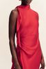 Shona Joy Agnes Draped Ruffled Maxi Dress - Cherry - Thumbnail 6